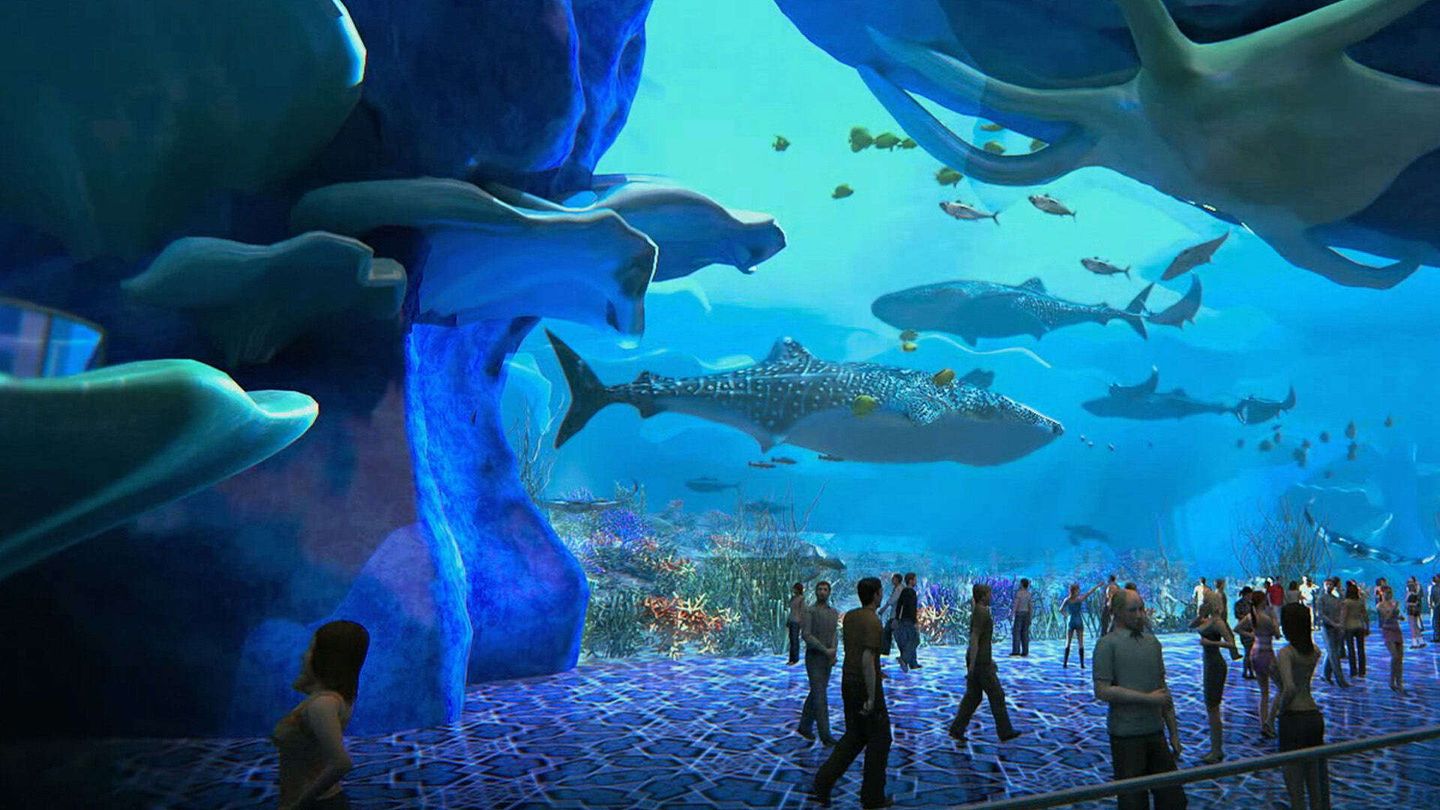 L' acquario piu' grande del mondo