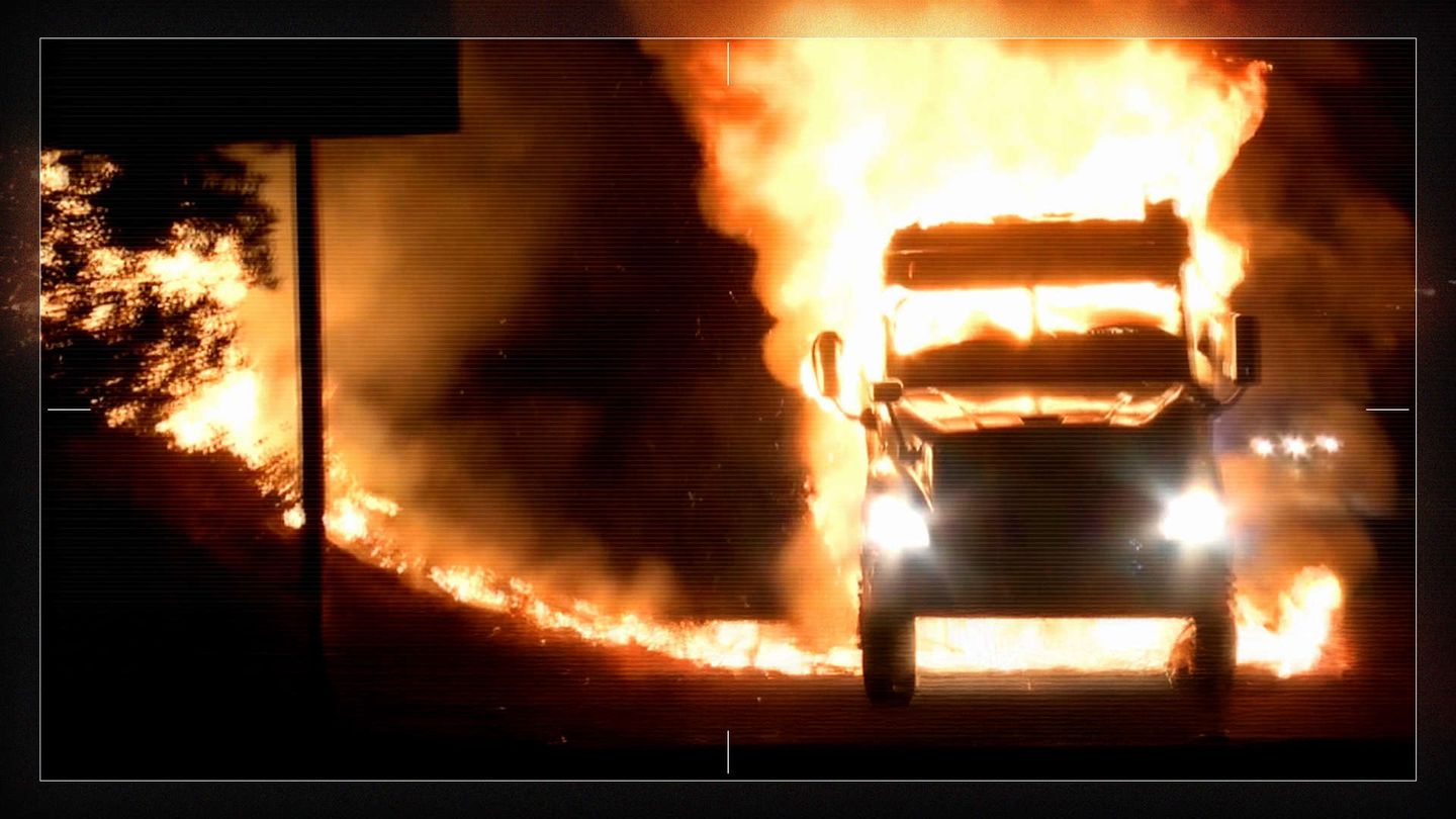 Inferno su strada