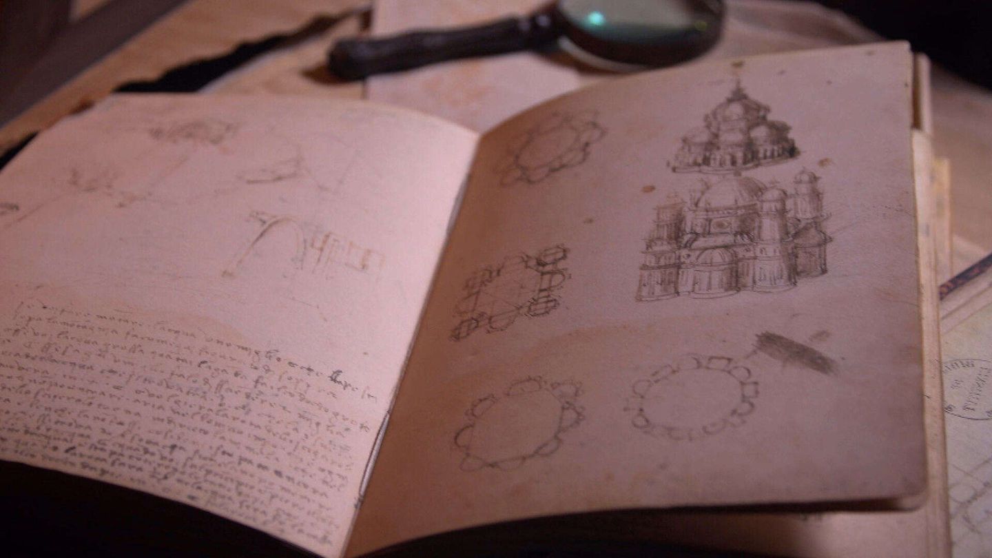 Castello di Chambord, Leonardo nella...