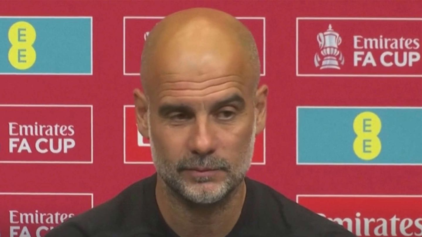 18/05 16:00 | Guardiola: "Il loro giocatore doveva essere espulso? Chiedete all'arbitro" | The Emirates FA Cup
