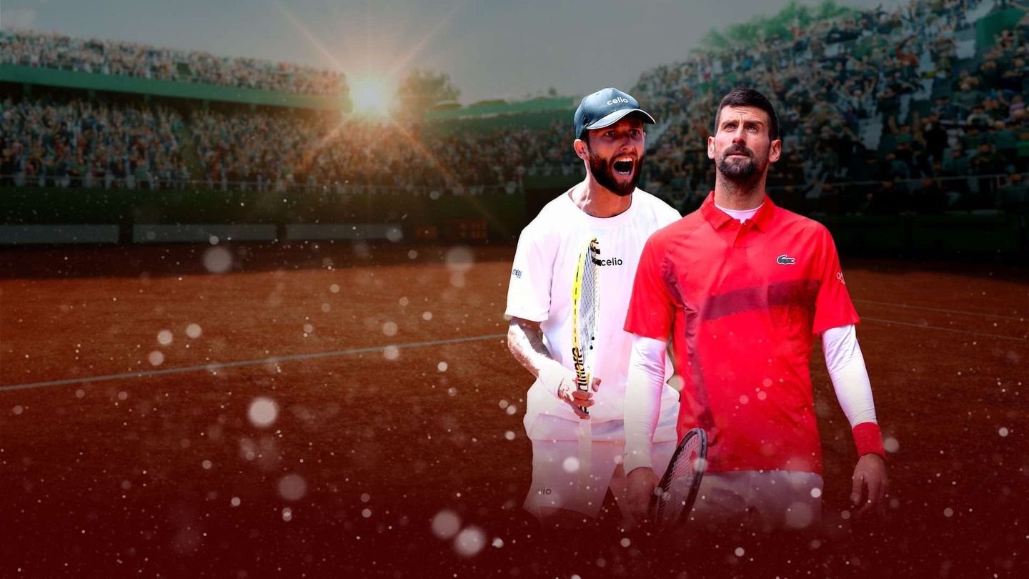 Corentin Moutet - Novak Djokovic