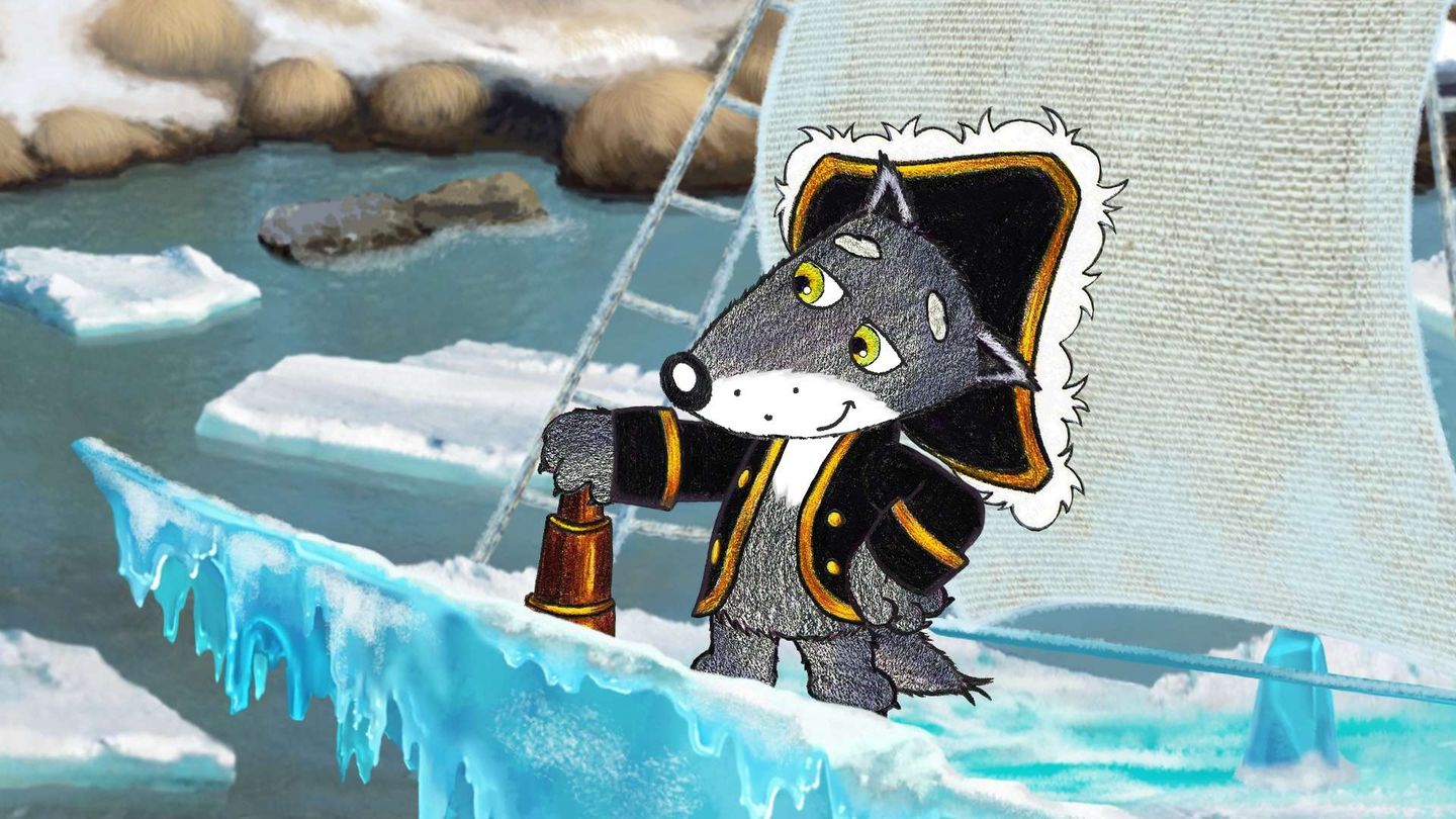 Little Grey Wolfy - Spring and Icy Drift