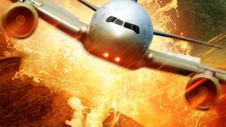 Airplane vs Volcano