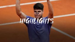 10/05 08:20 | Alcaraz parte bene a Roma: gli highlights del match con Lajovic | ATP, Roma