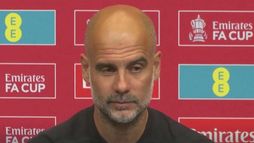 18/05 16:00 | Guardiola: "Il loro giocatore doveva essere espulso? Chiedete all'arbitro" | The Emirates FA Cup