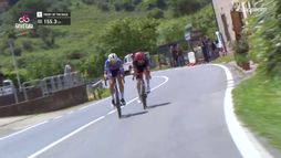 21/05 13:30 | Cattaneo aveva promesso la fuga e... detto fatto! Ecco il suo scatto con Voisard | Giro d'Italia