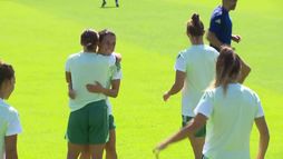 10/07 14:40 | L'Italia femminile si allena in vista della Spagna: torello e allenamento dei portieri | Europei femminili