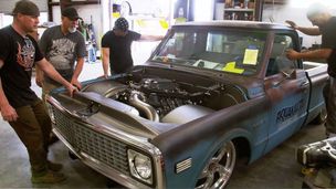 Un C10 rombante
