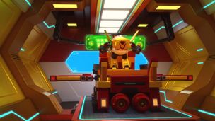 Robot Aeromobile contro Golden Robot - Prima parte