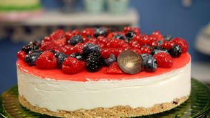 Cheesecake e cartoon cake