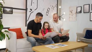 Alessandro, Corrado e Ludovica