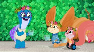 La vista sfocata di Toby