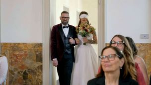 Secondo matrimonio e partenza per il viaggio di nozze