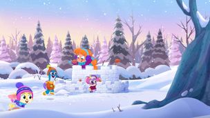 Una giornata di neve