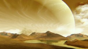 La luna di Saturno