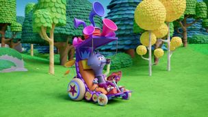 Un lupo strombettante