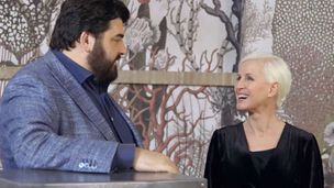 Antonino Cannavacciuolo ad Anzio con Carla Gozzi