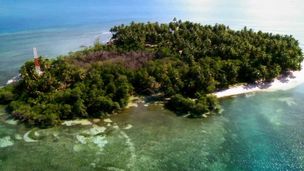 Un'Isola AI Caraibi Al Largo Del Nicaragua