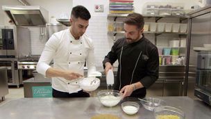 Torta ricotta e fichi e tora ispirata al Marocco