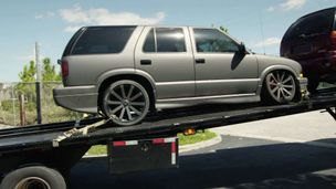 Iman Shumpert's Chevy Blazer