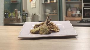 Costolette di agnello con carciofi