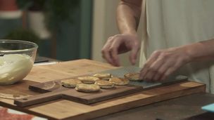 Blinis al salmone