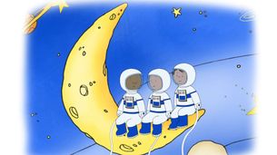 Il gioco della calamita / Caillou e i dinosauri / Giochiamo agli astronauti