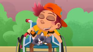Pazzo per il gattino